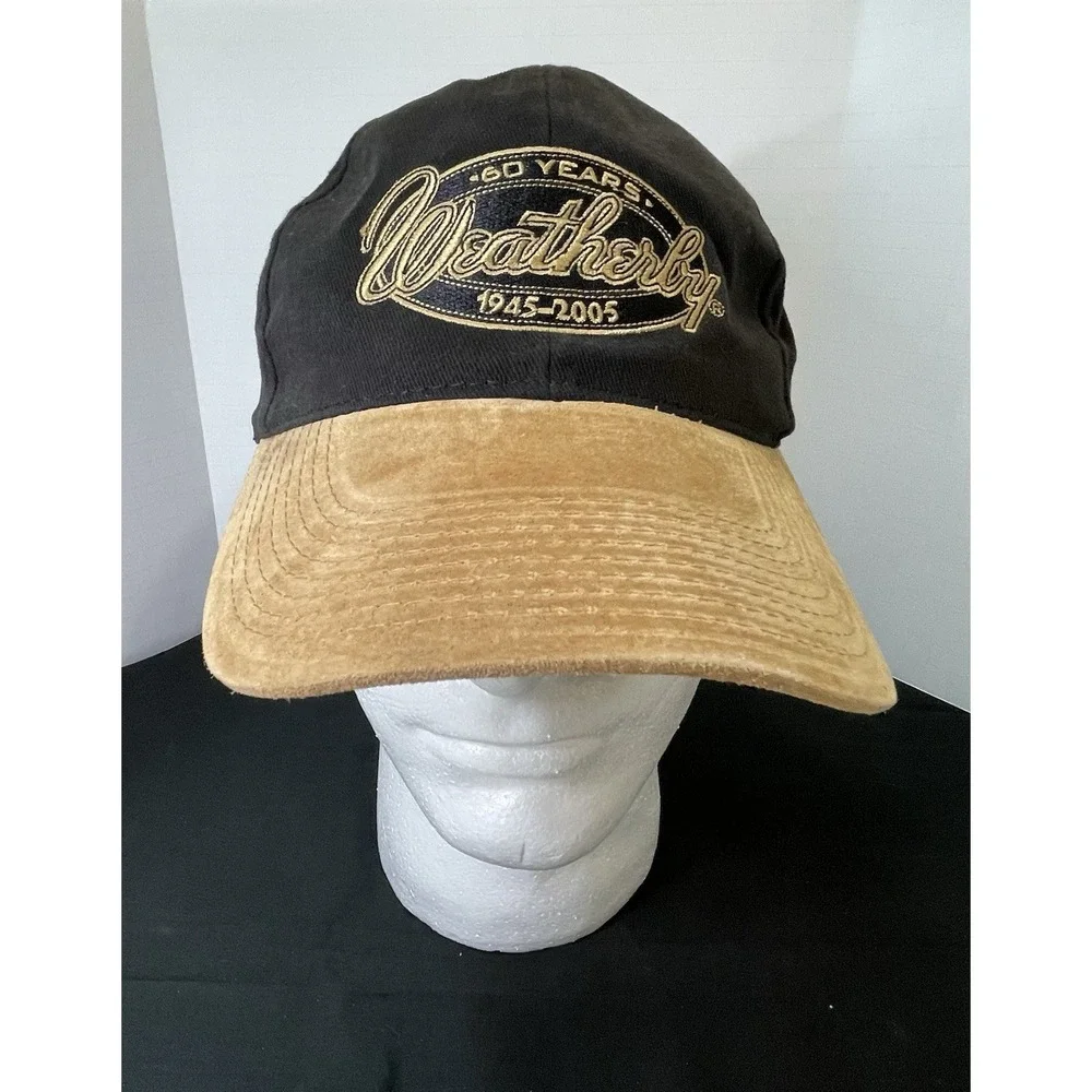 Vintage Weatherby 60th Anniversary 1945-2005 Baseball Cap Hat. One Size. Rare!‎